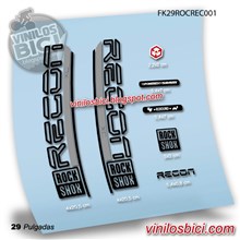 Rock Shox Recon 29 Adhesivos