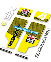 Rock Shox Boxxer 2010 Adhesivos