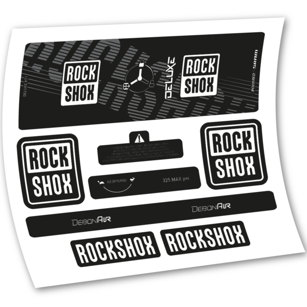 Rock Shox Deluxe RT3 2020 Pegatinas en vinilo adhesivo Amortiguador (5)