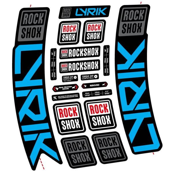 Rock Shox Lyrik 2023 Pegatinas en vinilo adhesivo Horquilla (3)