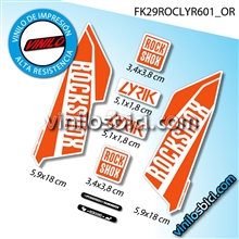 Rock Shox Lyrik vinilos