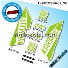 Rock Shox Lyrik vinilos