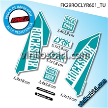 Rock Shox Lyrik vinilos