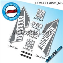 Rock Shox Lyrik vinilos