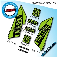 Rock Shox Lyrik vinilos
