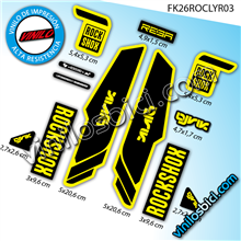 Rock Shox Lyrik vinilos