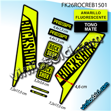 Rock Shox Reba vinilos adhesivos