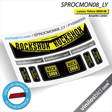 Rock Shox Monarch RC3 HV pegatinas vinilo adhesivo amortiguador