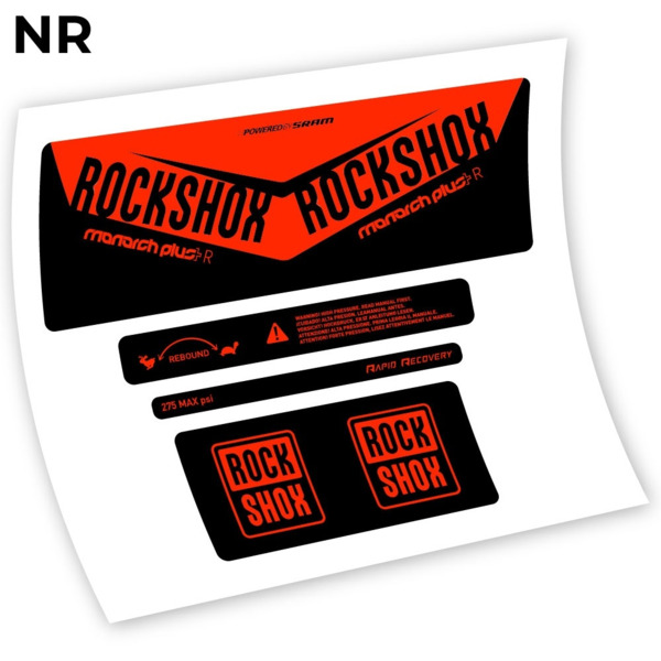 Rock Shox Monarch Plus R 2016 Pegatinas en vinilo adhesivo amortiguador (15)