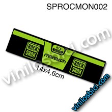 Rock Shox Monarch vinilos amortiguador