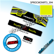Rock Shox Monarch vinilos amortiguador