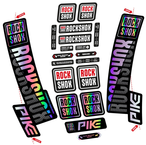 Rock Shox Pike 2018 Pegatinas en vinilo adhesivo Horquilla (8)