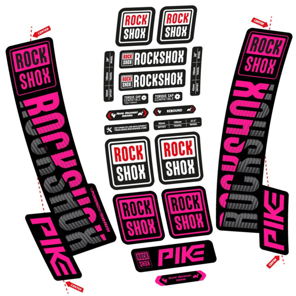 Rock Shox Pike 2018 Pegatinas en vinilo adhesivo Horquilla (20)