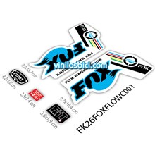 Fox Float World Cup Adhesivos