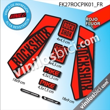 Rock Shox Pike 27,5" Vinilos
