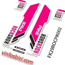 Rock Shox Pike 29  Adhesivos