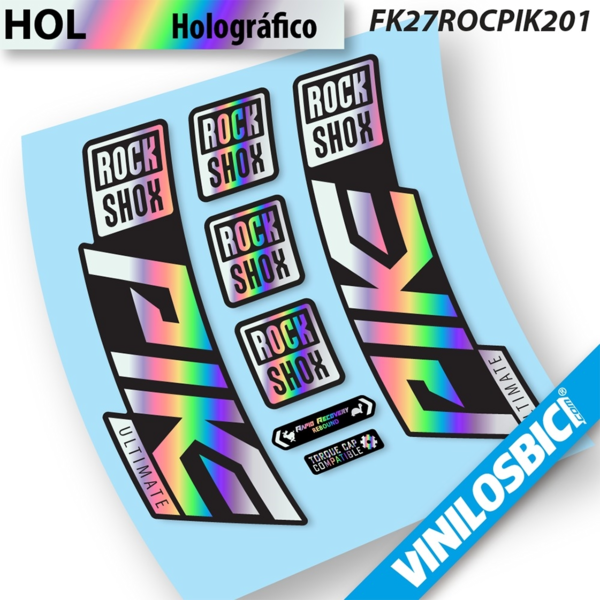 Rock Shox Pike Ultimate 2020-2021 pegatinas en vinilo adhesivo horquilla (10)