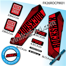 Rock Shox Pike vinilos adhesivos