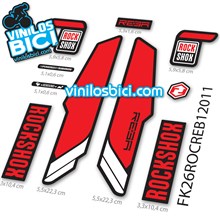 Rock Shox Reba 2013 26 Adhesivos