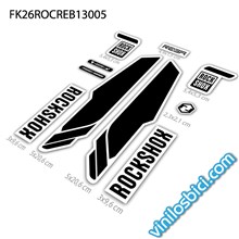 Rock Shox 2013 26 Adhesivos