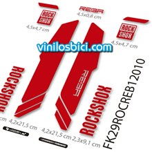 Rock Shox Reba 29 Adhesivos
