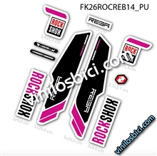 Rock Shox Reba 26" Vinilos