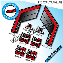 X-Fusion Trace, vinilos adhesivos