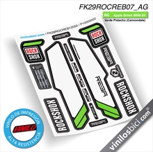 Rock Shox Reba 2015 pegatinas vinilo adhesivo horquilla