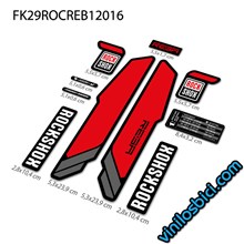 Rock Shox Reba 29" Vinilos