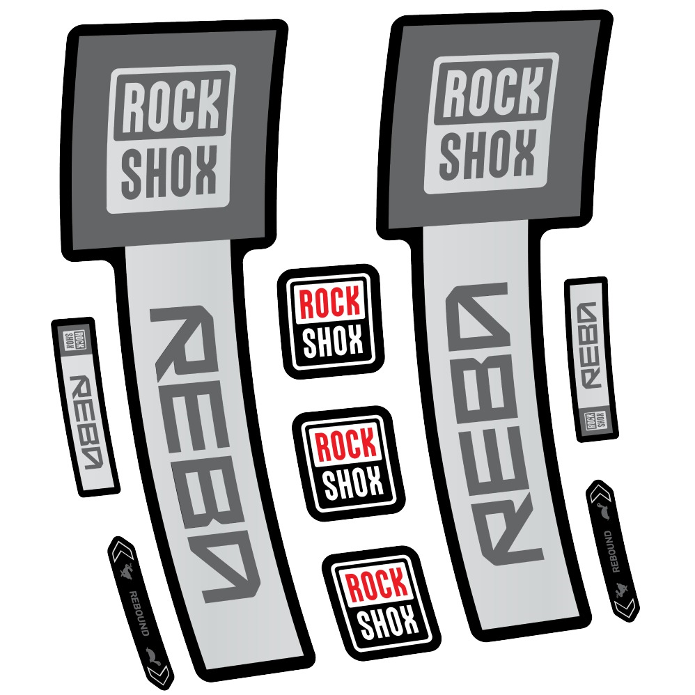 Rock Shox Reba Base Pegatinas en vinilo adhesivo Horquilla (15)