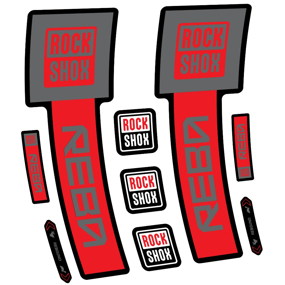 Rock Shox Reba Base Pegatinas en vinilo adhesivo Horquilla (19)