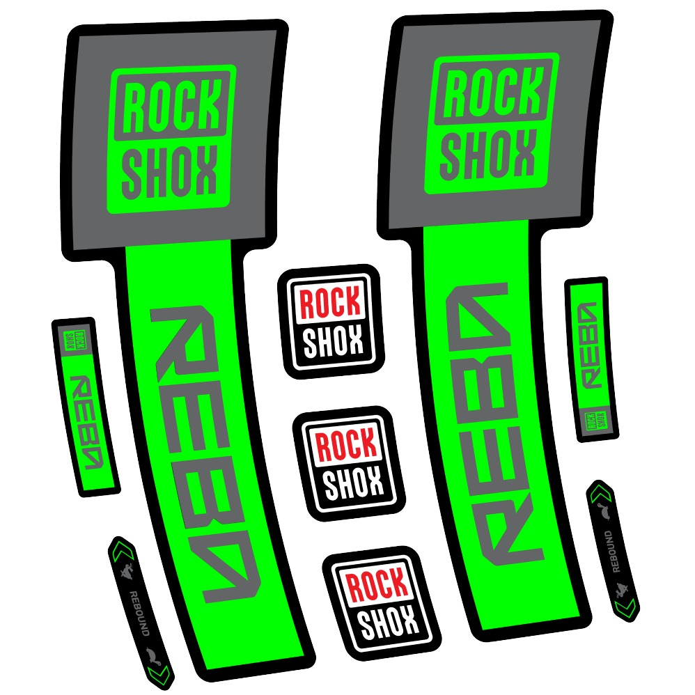 Rock Shox Reba Base Pegatinas en vinilo adhesivo Horquilla (23)