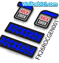 Rock Shox vinilos adhesivos