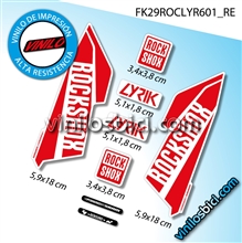Rock Shox Lyrik vinilos