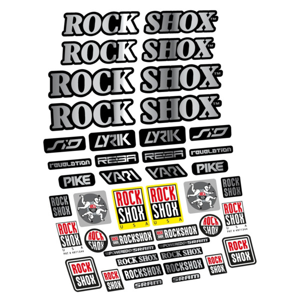 Rock Shox Retro Vintage Pegatinas en vinilo adhesivo Horquilla (16)
