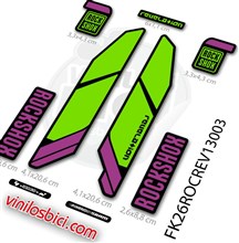 Rock Shox Revelation 2013 Adhesivos