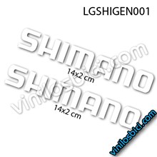 Shimano logo vinilos