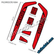 Rock Shox RS1 29" Vinilos (Bajar mola, Subir jode)