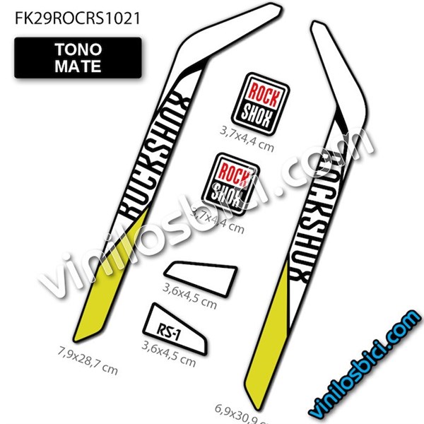 Rock Shox RS1 29" Vinilos