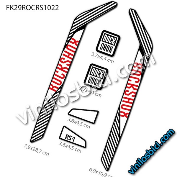 Rock Shox RS1 29" Vinilos