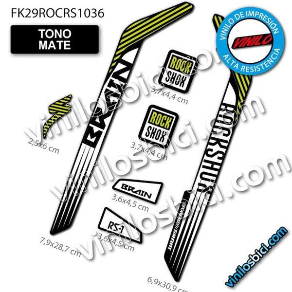 Rock Shox RS1 29" Vinilos