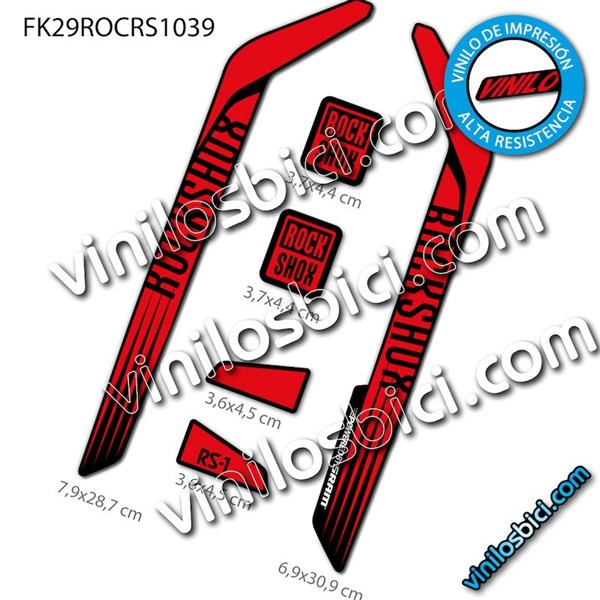 Rock Shox RS1 29" Vinilos