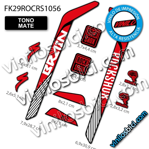 Rock Shox RS1 29" Vinilos