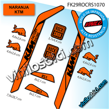 Rock Shox RS1 Look vinilos adhesivos horquilla 29"