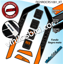 Rock Shox RS1 vinilos adhesivos horquilla 29", Modelo personalizado.