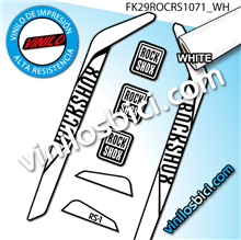 Rock Shox RS1 vinilos adhesivos horquilla 29"