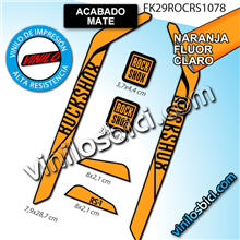 Rock Shox RS1 vinilos adhesivos horquilla 29"