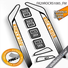 Rock Shox RS1 vinilos adhesivos horquilla 29"