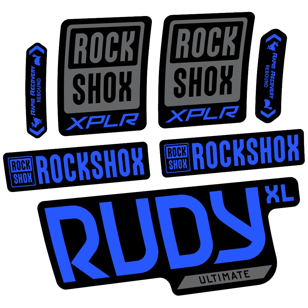 Rock Shox Rudy XL Ultimate Pegatinas en vinilo adhesivo Horquilla (5)