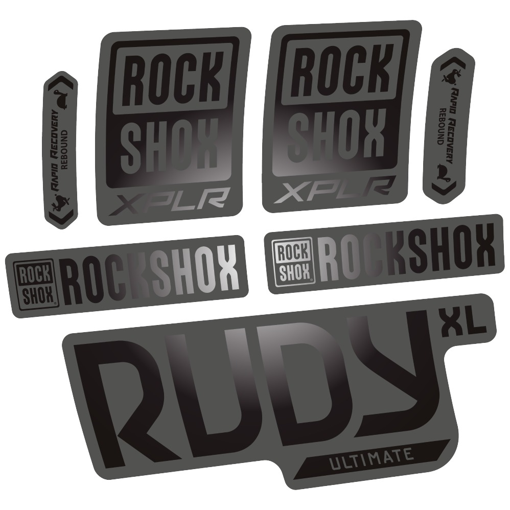 Rock Shox Rudy XL Ultimate Pegatinas en vinilo adhesivo Horquilla (12)